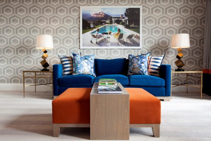 wallpaper with a pattern on the wall