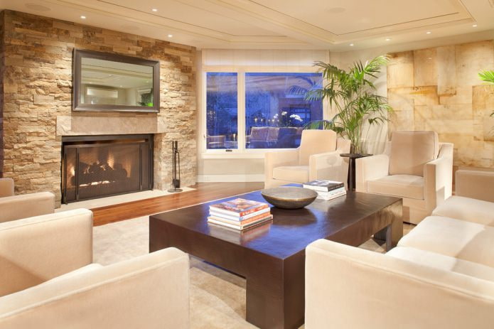 beige walls