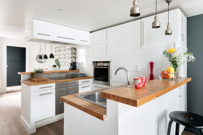 oak countertop