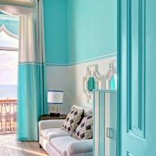 Tiffany color in the interior: stylish shade of turquoise in your home-7