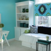 Tiffany color in the interior: stylish shade of turquoise in your home-6