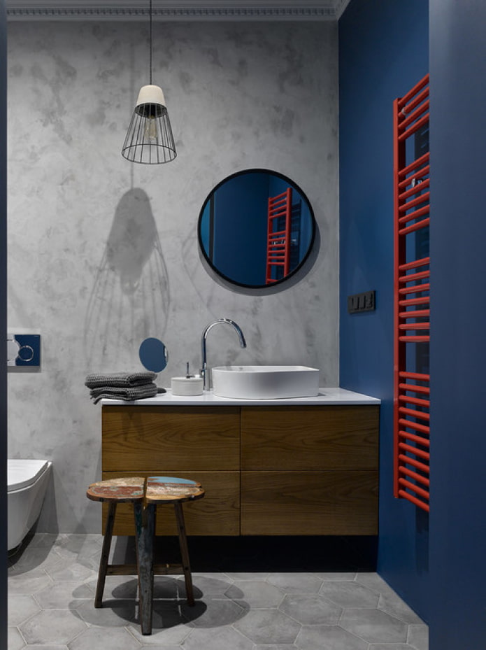 color combination in the bathroom