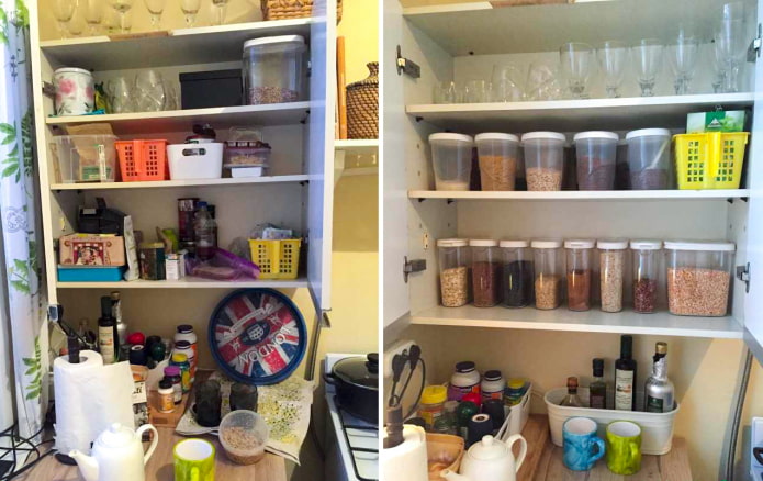 Cleaning the cabinet