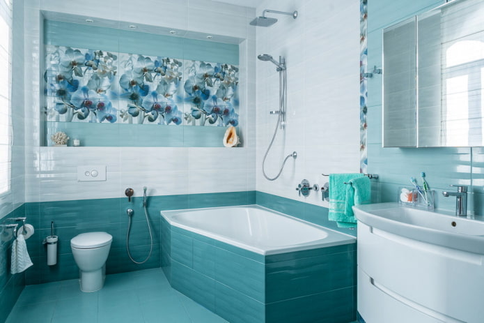 combined bathroom