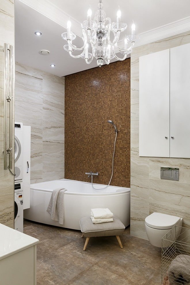 combined bathroom
