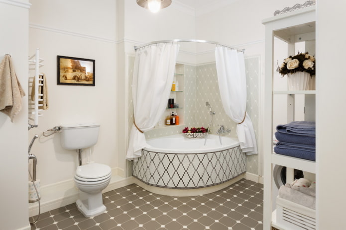 corner acrylic bathtub