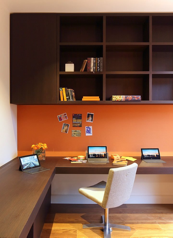 wenge color corner table
