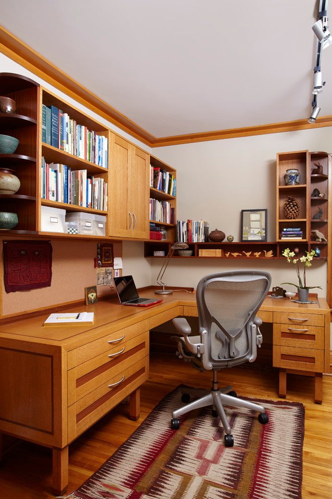 large wooden table