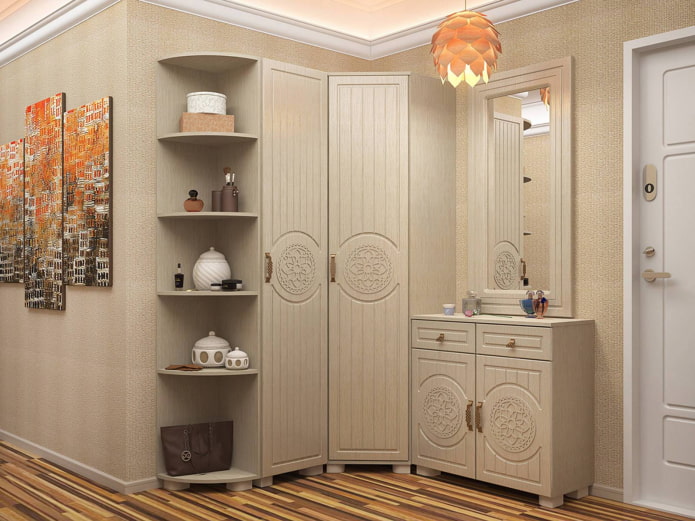 corner wardrobe