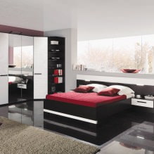 Corner wardrobe in the bedroom: types, contents, sizes, design-3