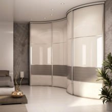 Corner wardrobe in the bedroom: types, contents, sizes, design-13