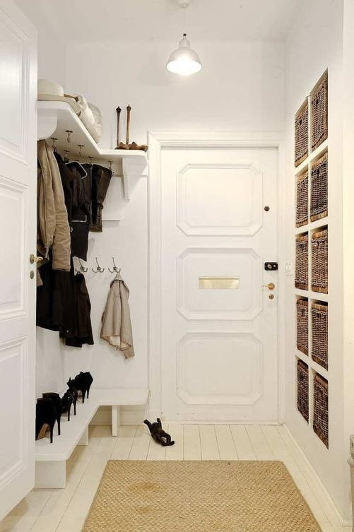 Open hangers and shelves
