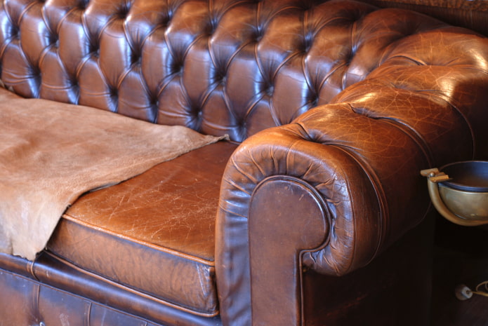 Damaged upholstery