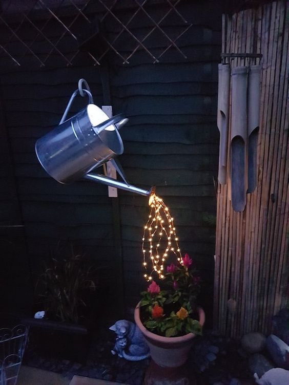 Watering can instead of a teapot