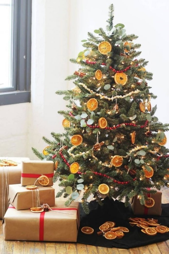 Eco-style Christmas tree