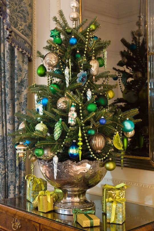 Green ball decoration