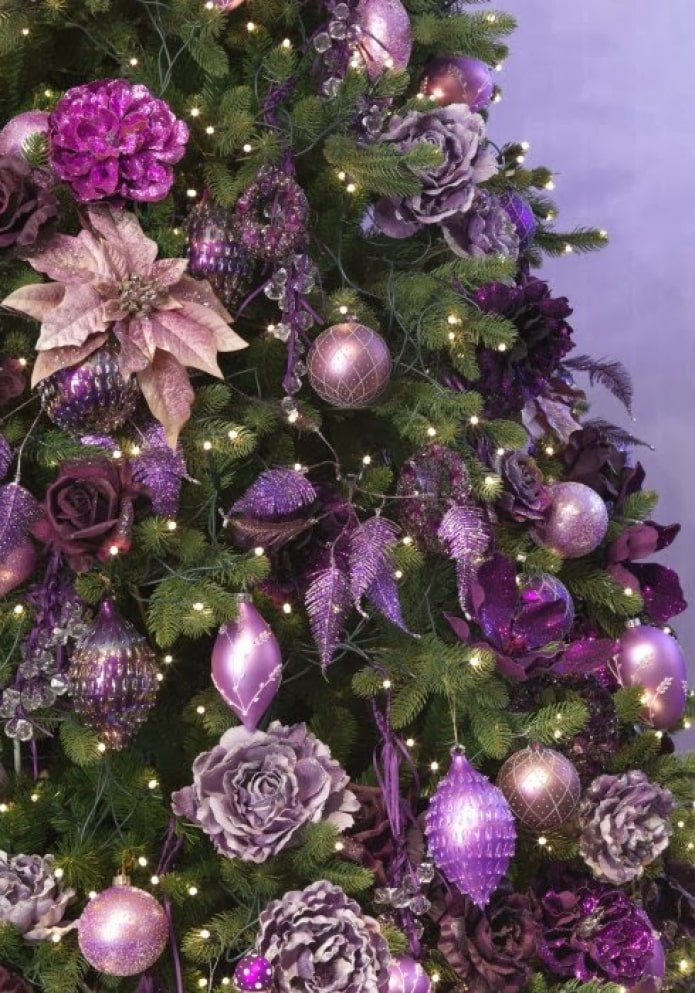 Purple tree