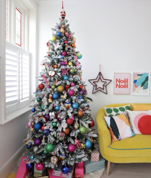 Bright New Year tree