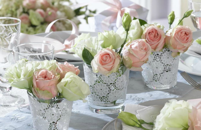 Flowers on the table