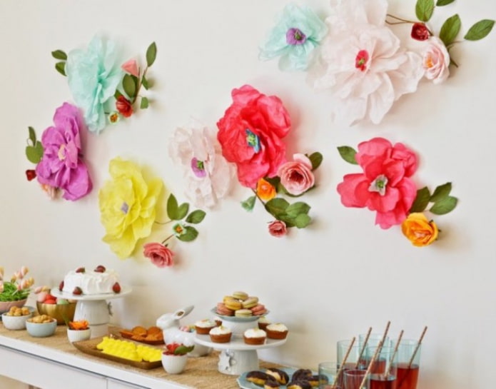 Paper flowers