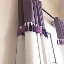 How to decorate curtains with your own hands?-2