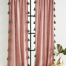 How to decorate curtains with your own hands?-4