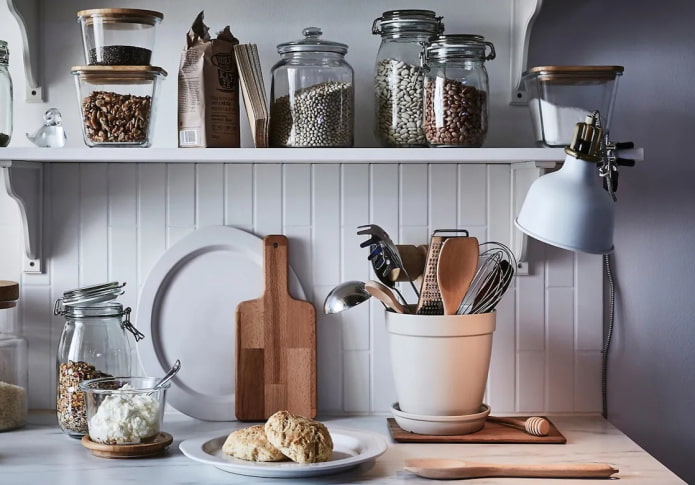 Cutlery in a flower pot
