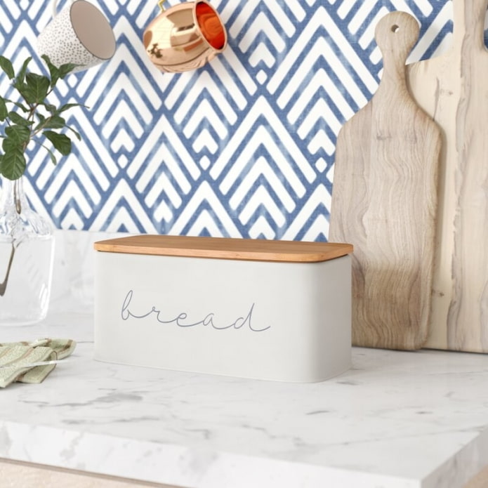 Ceramic bread bin