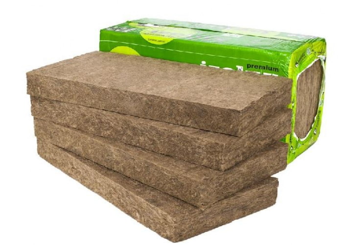 Basalt wool slabs