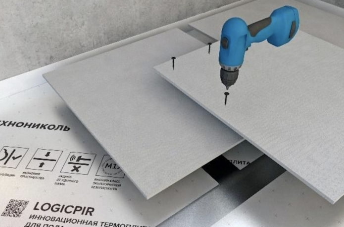 fastening thermal panels