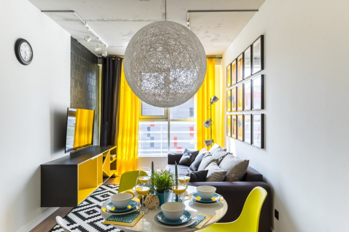 Bright curtains