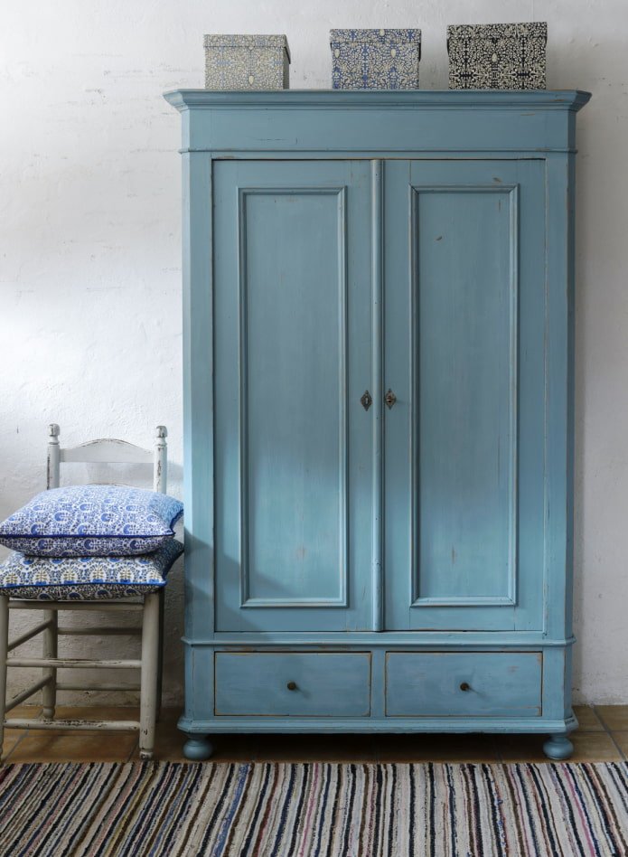 Repainted wardrobe