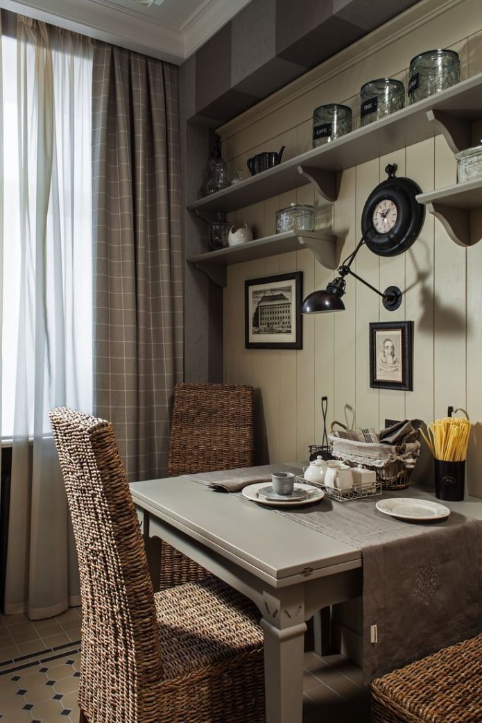 Photos in the dining area