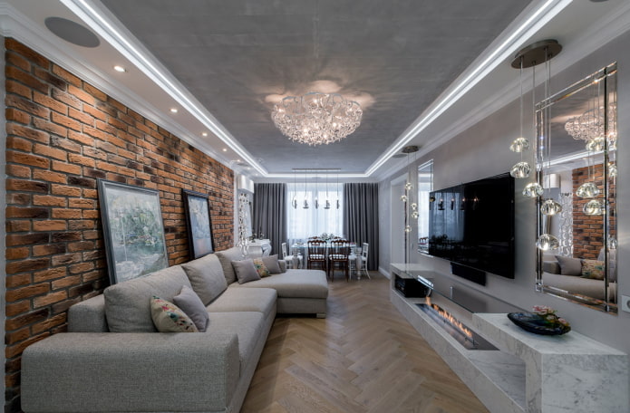 lighting in the living room