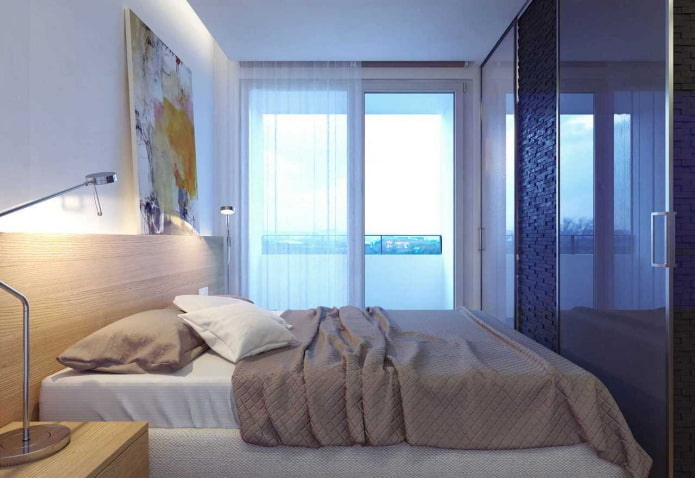 narrow bedroom interior design