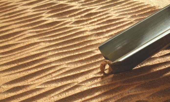 Wood texturing