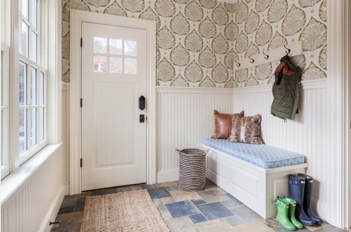 lining and wallpaper