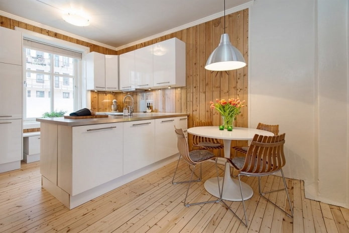 Clapboard with plaster