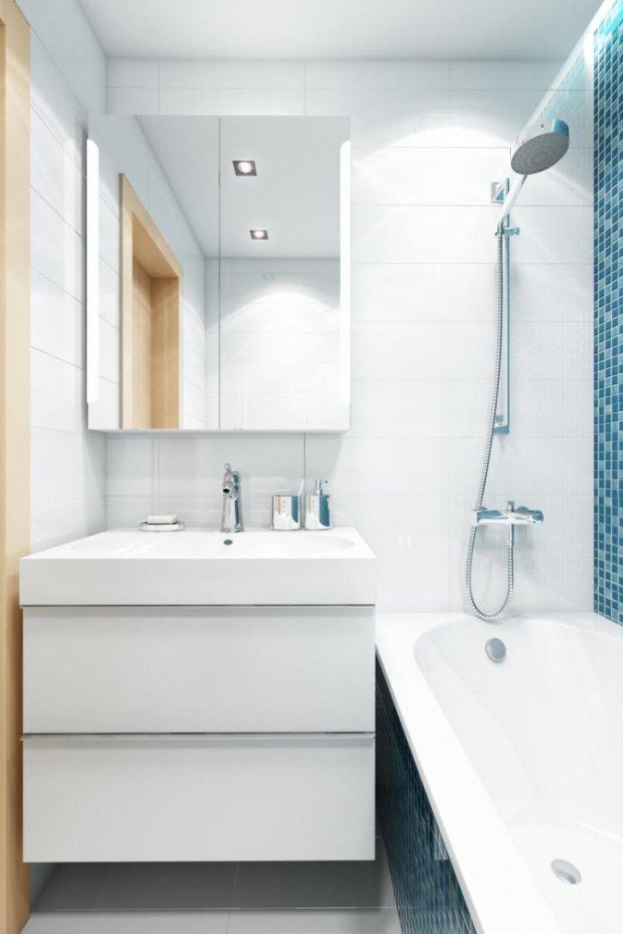 white bathroom