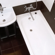 How to beautifully decorate the interior of a bathroom 2 sq. m?-5