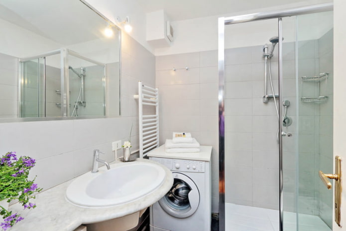 bathroom with shower