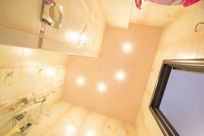 modern bathroom design in a Khrushchev apartment