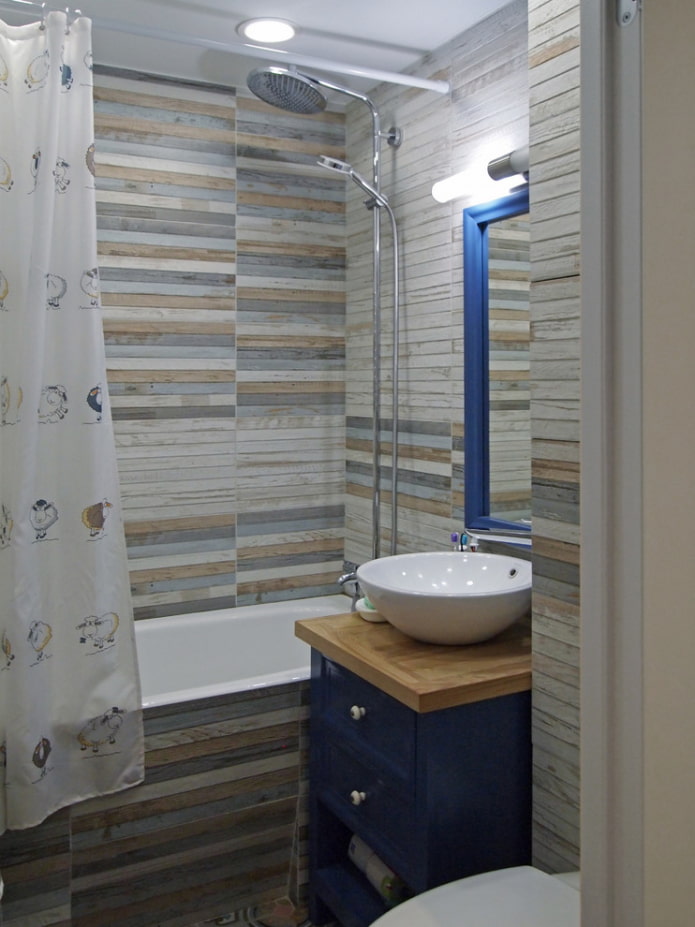 lighting in the bathroom