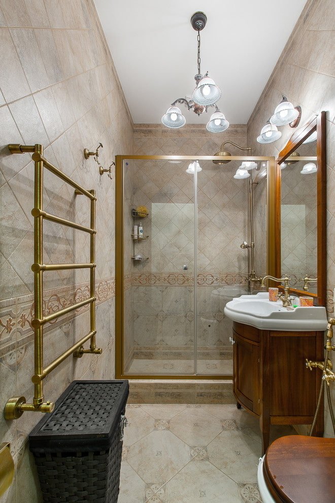 shower in a classic style