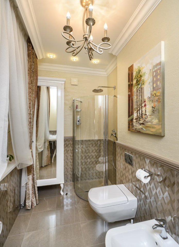 combined bathroom