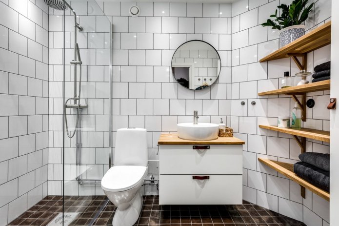 room in scandinavian style