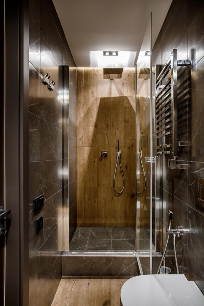 dark marble tile