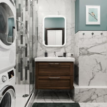 Bathroom design under marble-3