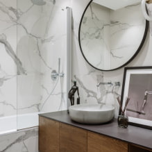 Bathroom design under marble-2
