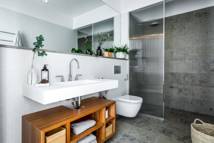 Grey porcelain stoneware
